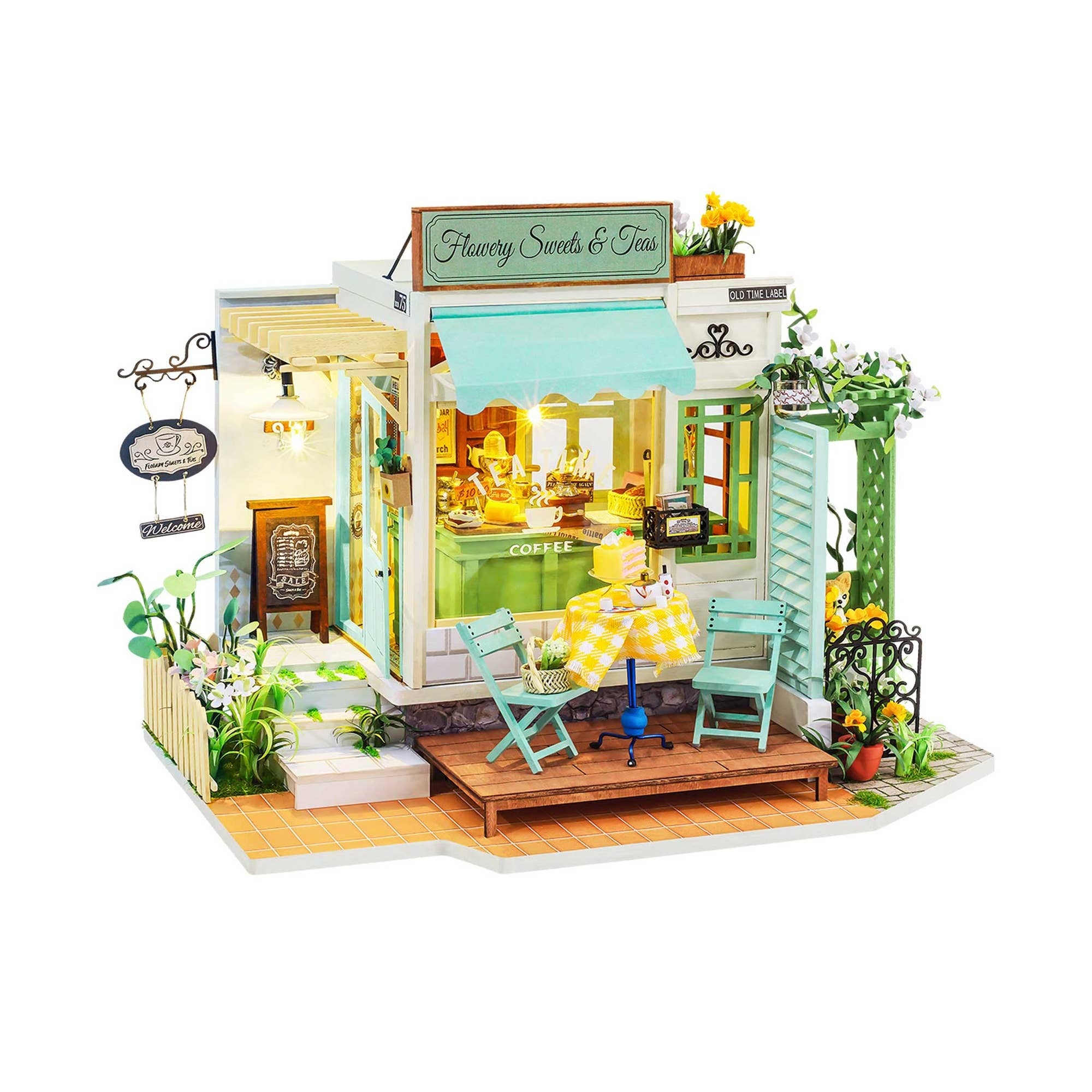 Kit de Construction de Maison Miniature Medium - Maison de Jardin -  Crafts&Co